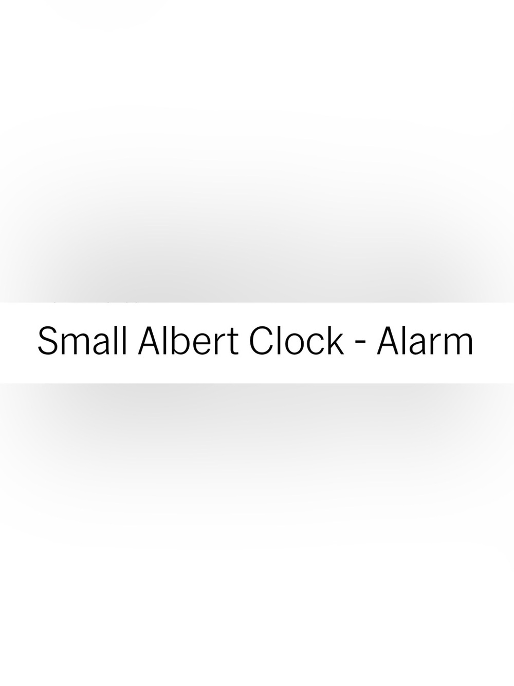 Small Albert Clock-MoMA - Picture 2 of 5